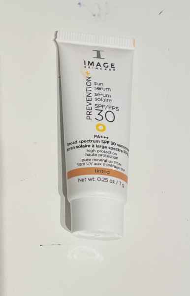 Image Skincare PREVENTION+ sun serum SPF30 tinted Luxus Sample