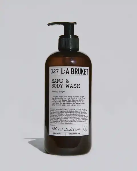 L:A BRUKET No. 327 Hand & Body Wash BEACH ROSE 450 ML