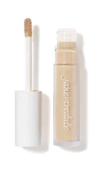 Flüssig-Concealer mit Applikator, beige Farbe, Marke Jane Iredale.