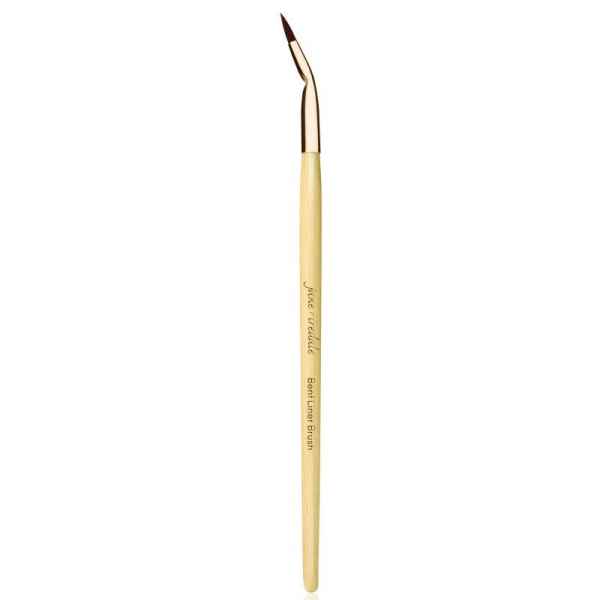 Jane Iredale Bent Liner Brush mit gebogenem Griff und feiner Spitze für präzises Auftragen von Eyeliner.