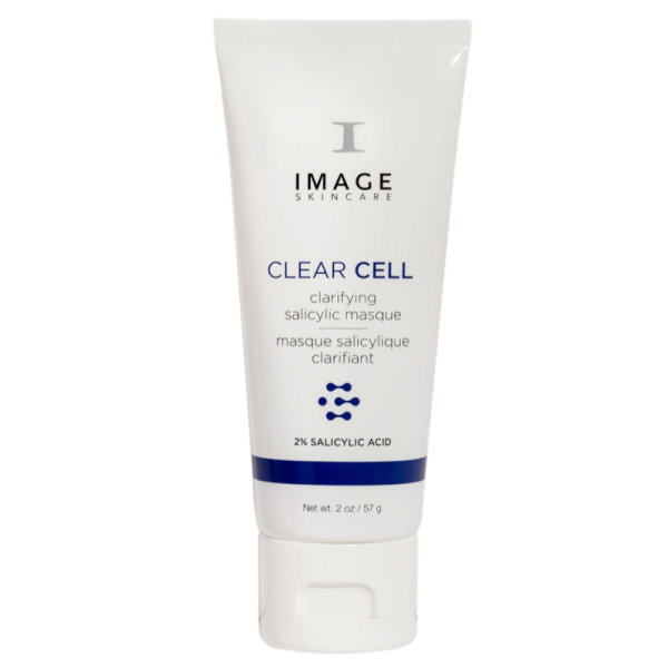 Tube der Image Skincare Clear Cell klärenden Salicylsäure-Maske, 57g.