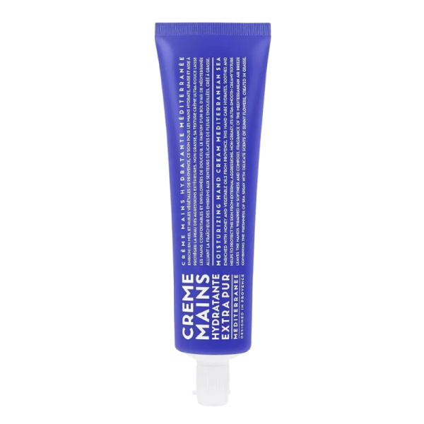Blaue Tube Handcreme, 100 ml, mediterranes Meer, feuchtigkeitsspendend.