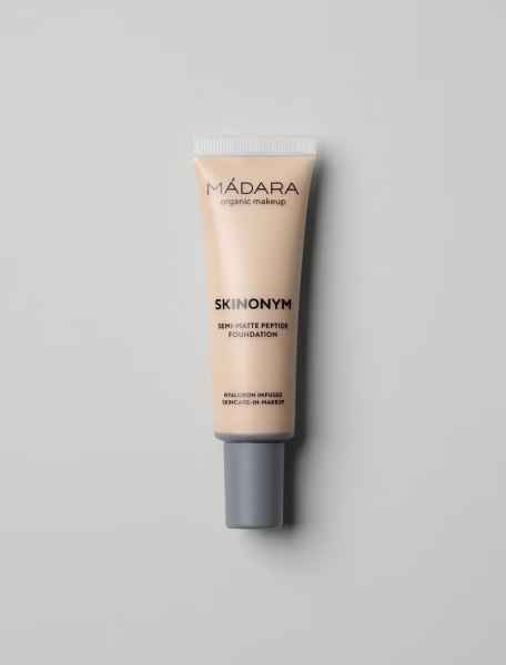 MADARA Organic Skincare SKINONYM Semi-Matte Peptide Foundation, #25 LINEN