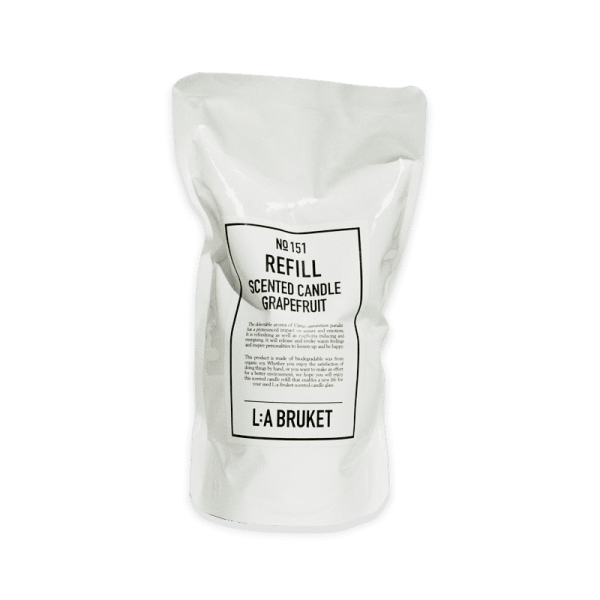 Nachfüllpackung der Duftkerze L:A Bruket No. 151 Grapefruit, 260g.