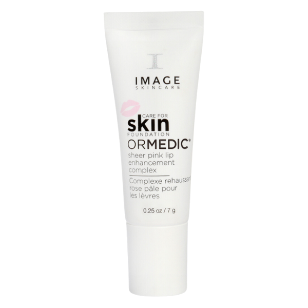 Bild einer Tube ORMEDIC sheer pink lip enhancement complex von Image Skincare.