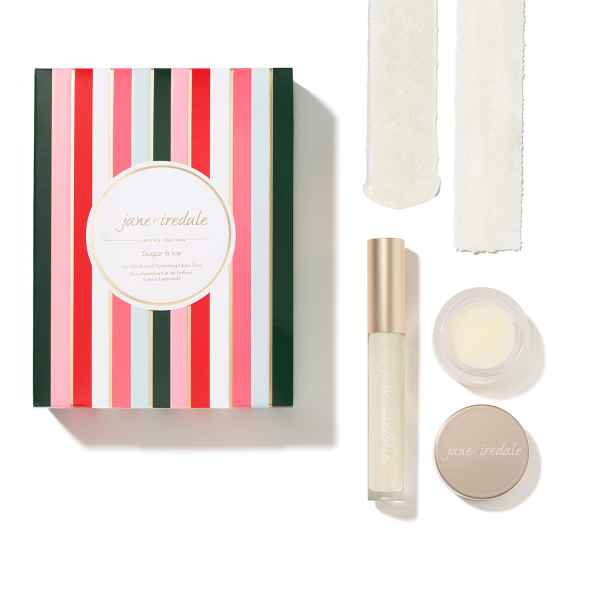 Jane Iredale Sugar & Ice Lip Scrub and Gloss Duo Limited Edition Lippenpflege Set