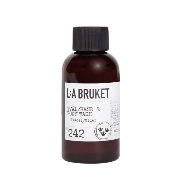 L:A Bruket No. 242 Hand- und Körperwaschmittel, Holunder, 110 ml Flasche
