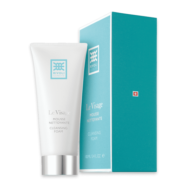 Rivoli Genève Le Visage Mousse Nettoyante Cleansing Foam, 100ml, vor Verpackung.